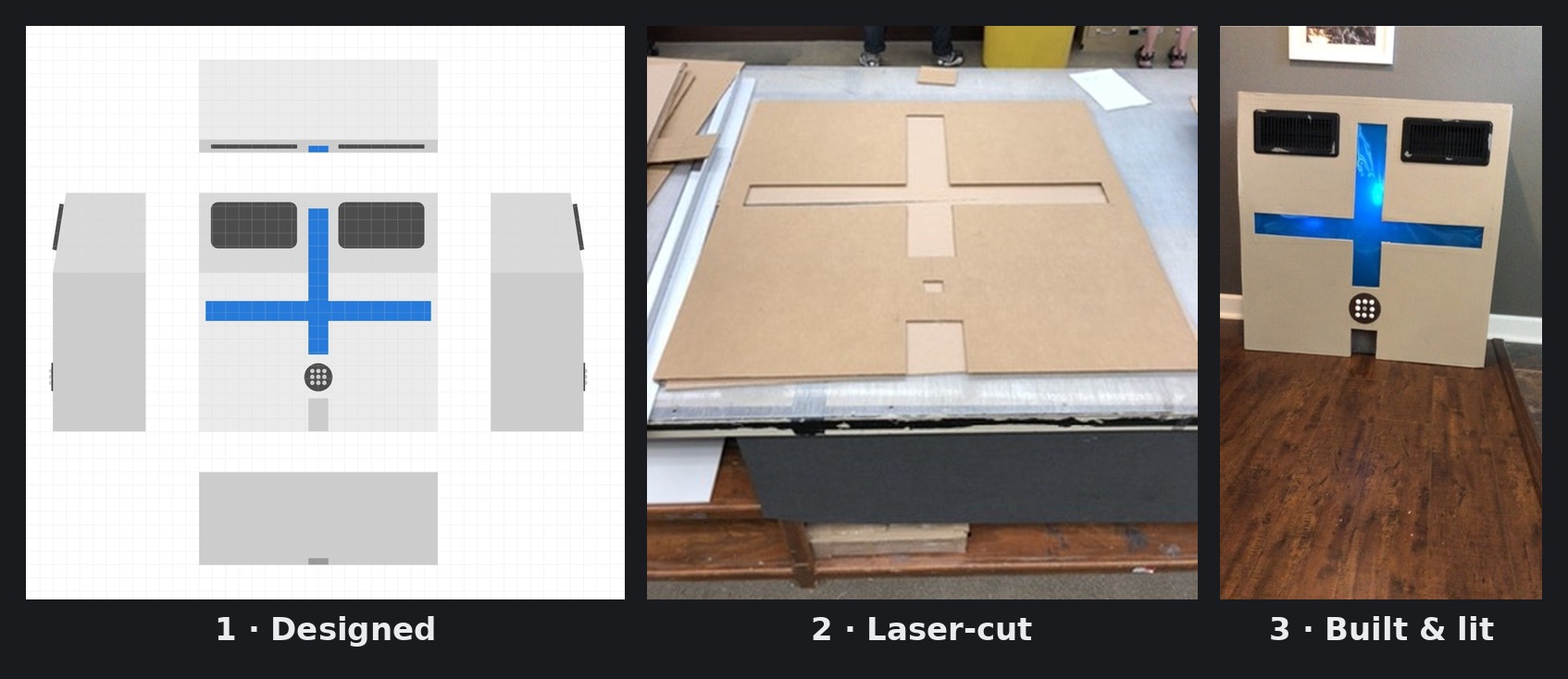 Motion-reactive scanner prop